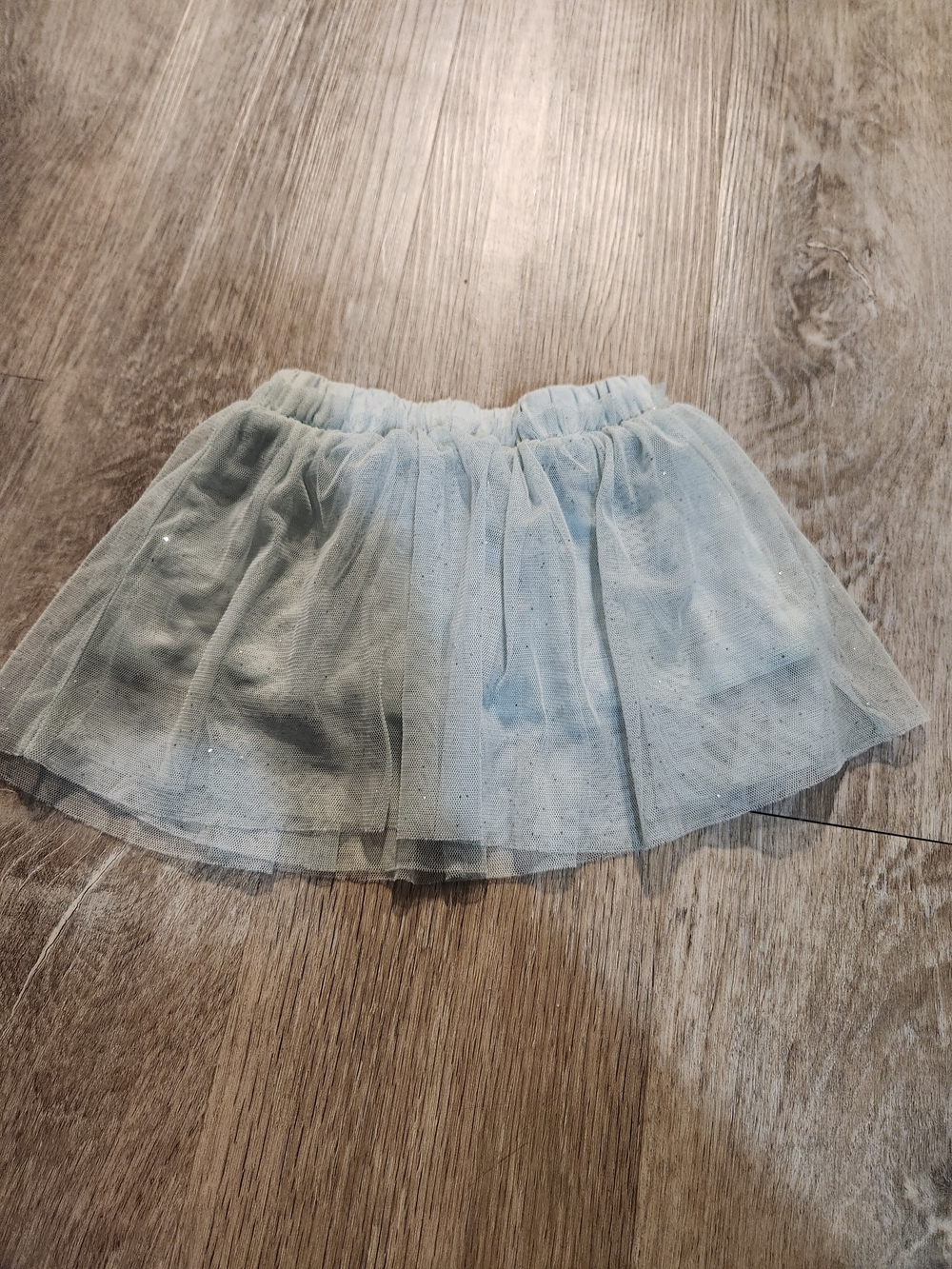 Carter's Pale Blue Tulle Layered Skirt